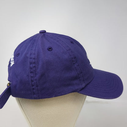 Baseball Cap Purple One Size TCU London Horned Frogs Mascot Hat Texas Christian