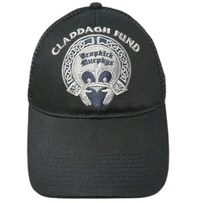 FITS Trucker Hat Black One Size Dropkick Murphys Claddagh Fund Mesh Snapback