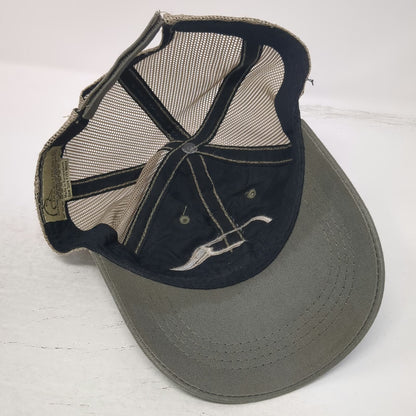 Ducks Unlimited Baseball Cap Green One Size Mesh Back Strapback Logo Hat Hunting