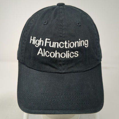 Port Authority Baseball Cap Black One Size High Functioning Alcoholics 2012 Hat