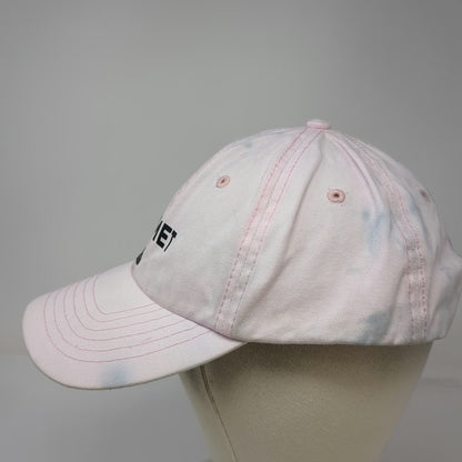DALIX Manomet Whale Baseball Cap Pink One Size Cotton Slideback Coastal Hat