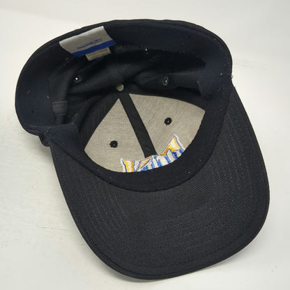Denver Nuggets NBA Reebok Hat Black One Size DN Mountain Logo Logoman Flex Fit