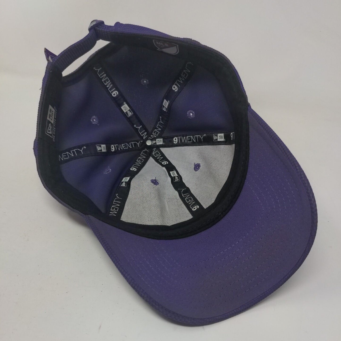 Orlando City Lion Slideback Hat Purple OSFM Adjustable MLS New Era