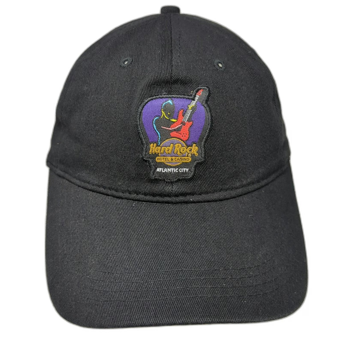 Hard Rock Hotel Casino Atlantic City Hat Baseball Cap Black One Size Anniversary