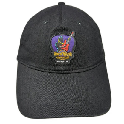 Hard Rock Hotel Casino Atlantic City Hat Baseball Cap Black One Size Anniversary
