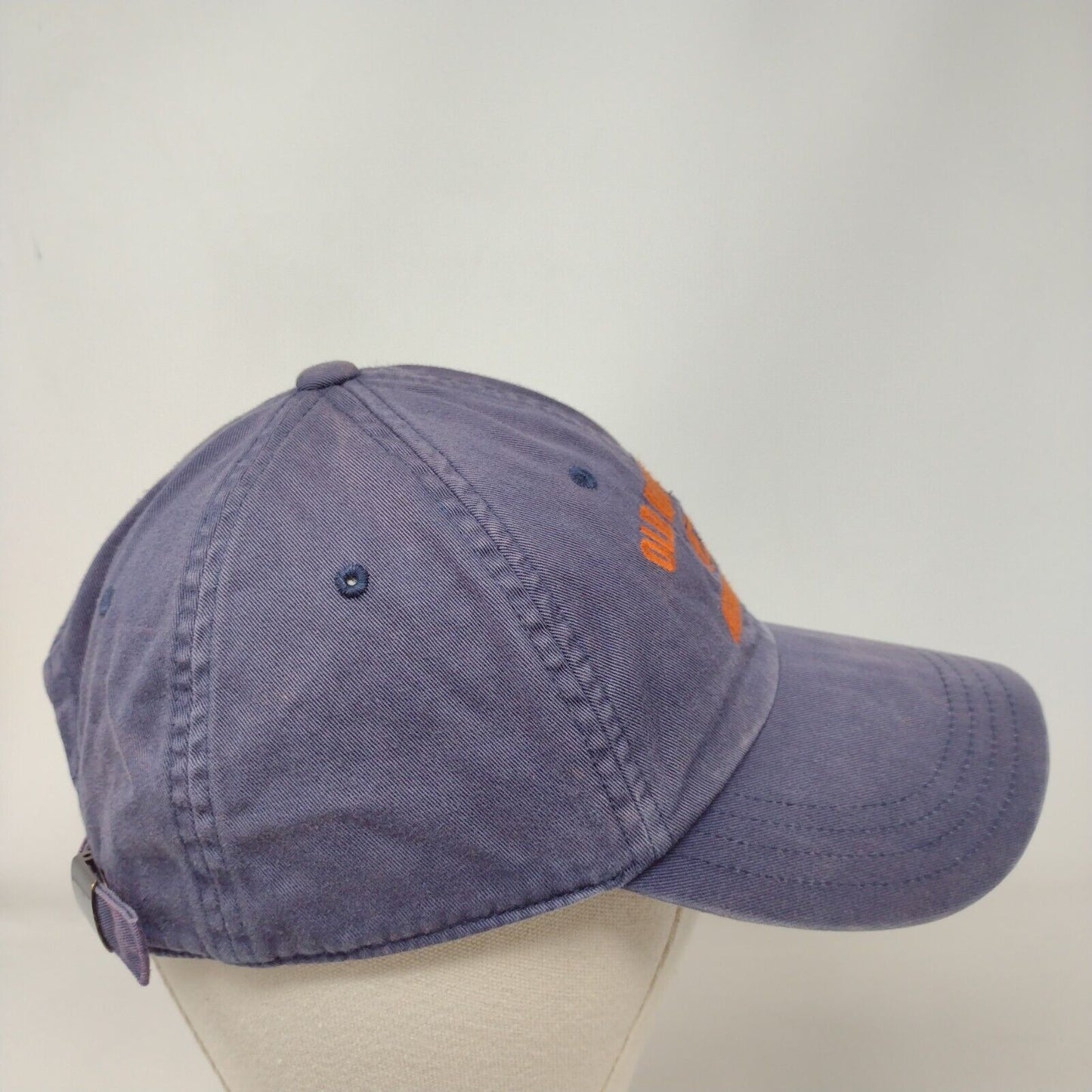 Vintage Old Navy Dept Athletics 2001 Slideback Hat Blue Size S/M Embroidered