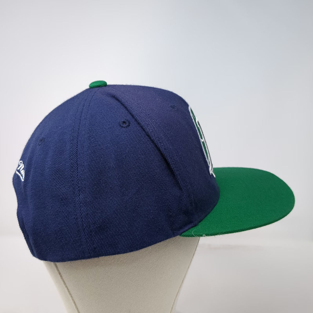 Dallas Mavericks NBA Mitchell & Ness Snapback Blue Green One Size Hat Cap Logo