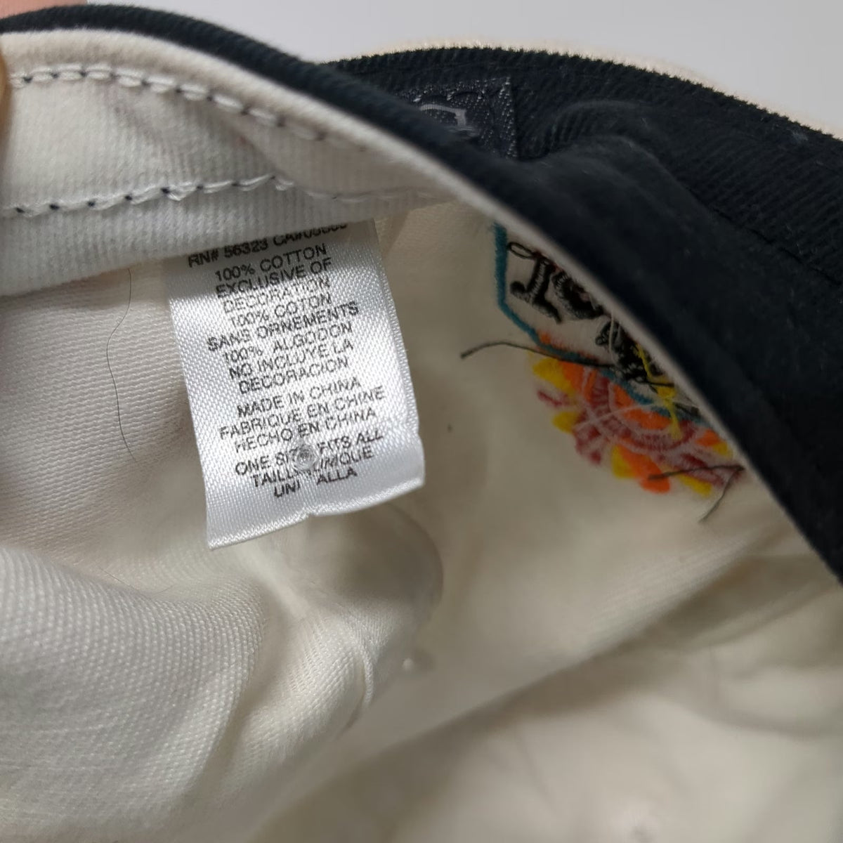 Nike NCAA Tostitos Fiesta Bowl Champions 2007 White One Size Hat Cap Silver