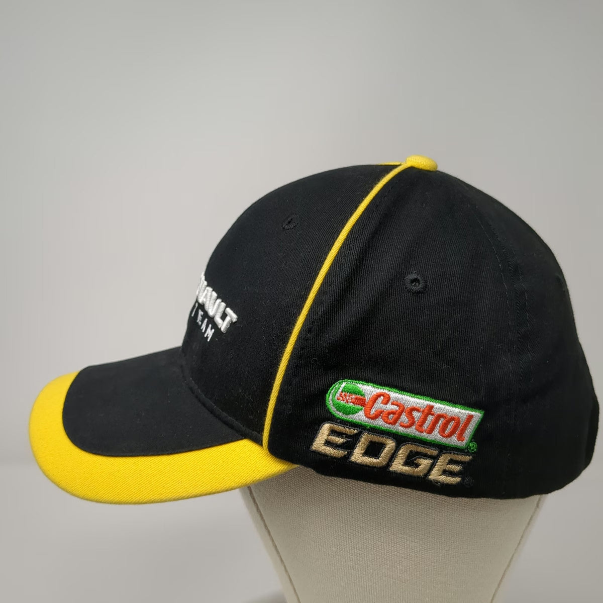 Renault F1 Team Castrol Edge Formula 1 Racing Baseball Cap Black One Size Hat
