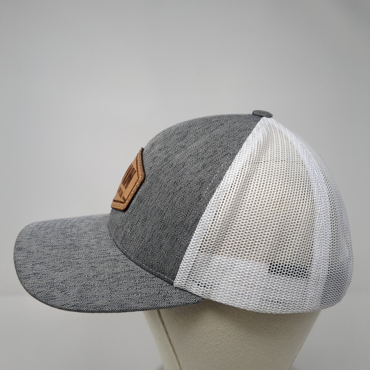 Idaho Livin Patch Snapback Trucker Hat Gray One Size Pacific Headwear