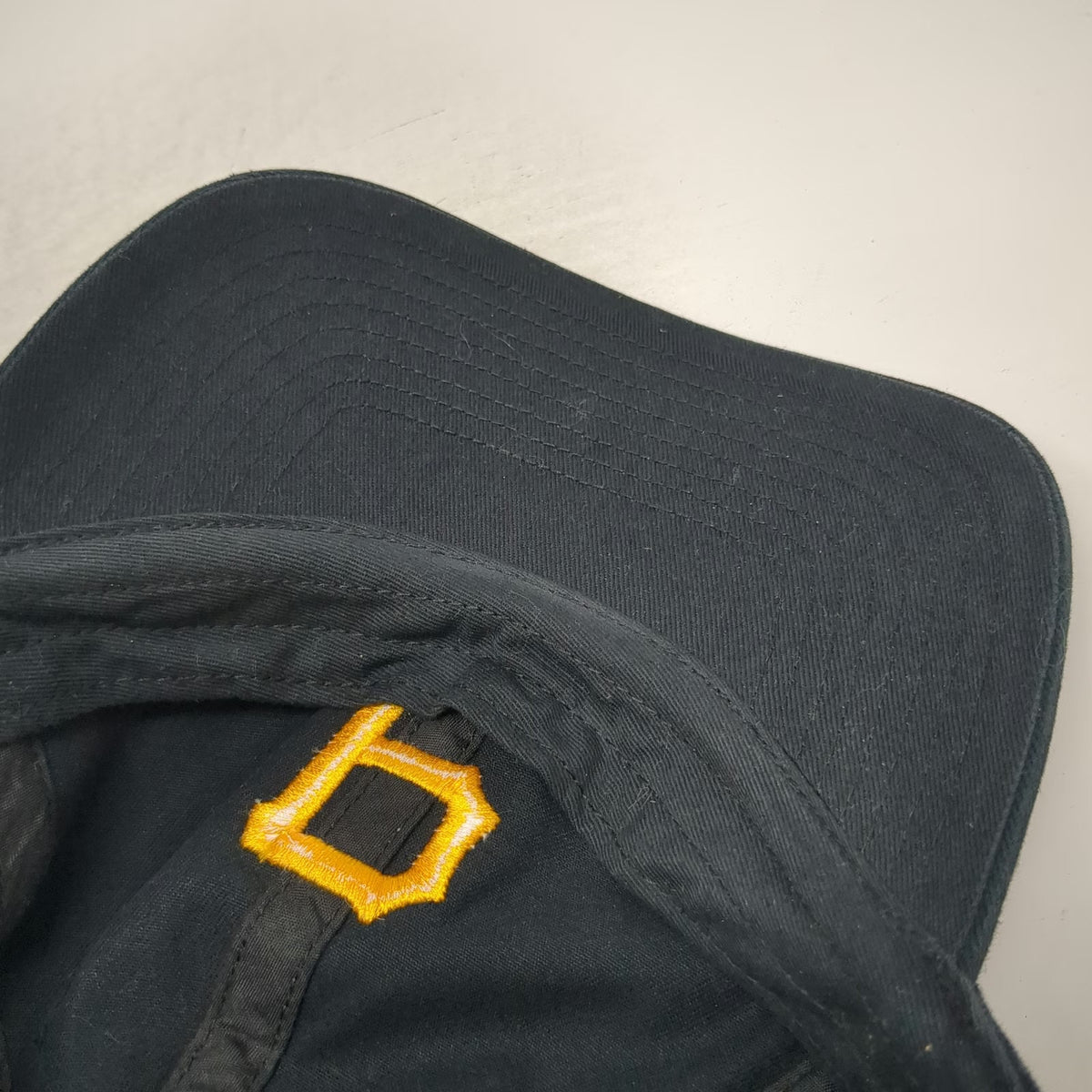 '47 Pittsburgh Pirates MLB Baseball Cap Black Yellow One Size Embroidered Hat