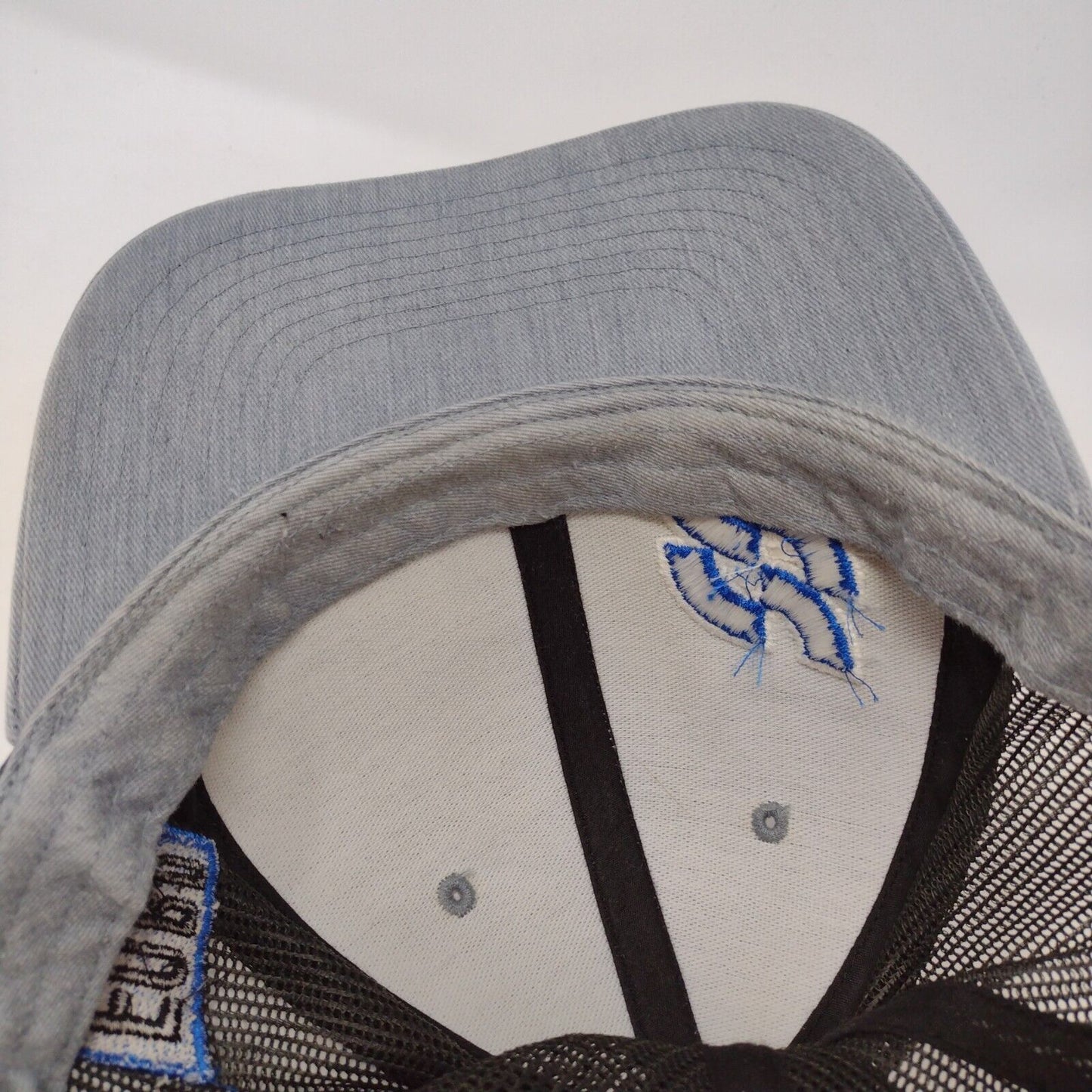 Ford Snapback Mesh Back Trucker Hat Gray OSFA Embroidered Richardson