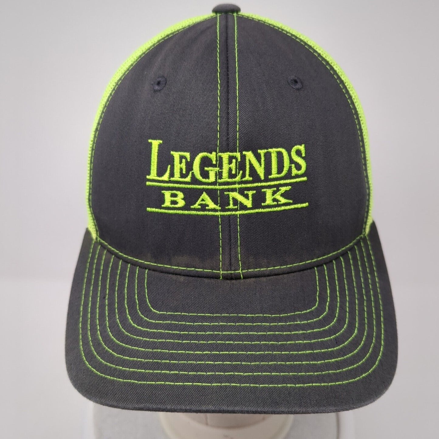 Legends Bank Snapback Trucker Hat Multi OS Adjustable Mesh Back Richardson