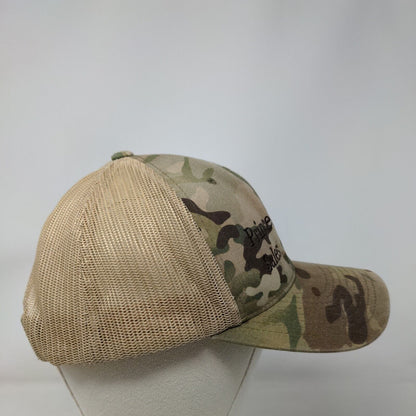 Prince Pump Sales Company Snapback Trucker Hat Camouflage One Size Mesh Back