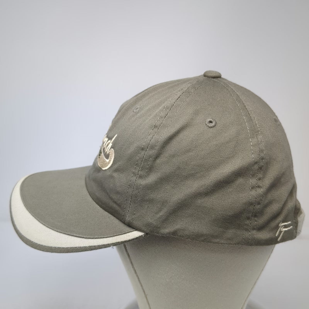Town Talk Empire Ranch Golf Course Baseball Cap Brown One Size Slideback Hat