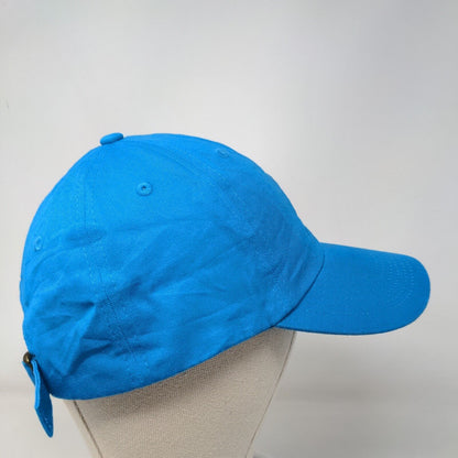 TikTok Slideback Hat Blue One Size Embroidered Logo Adjustable 6 Panel