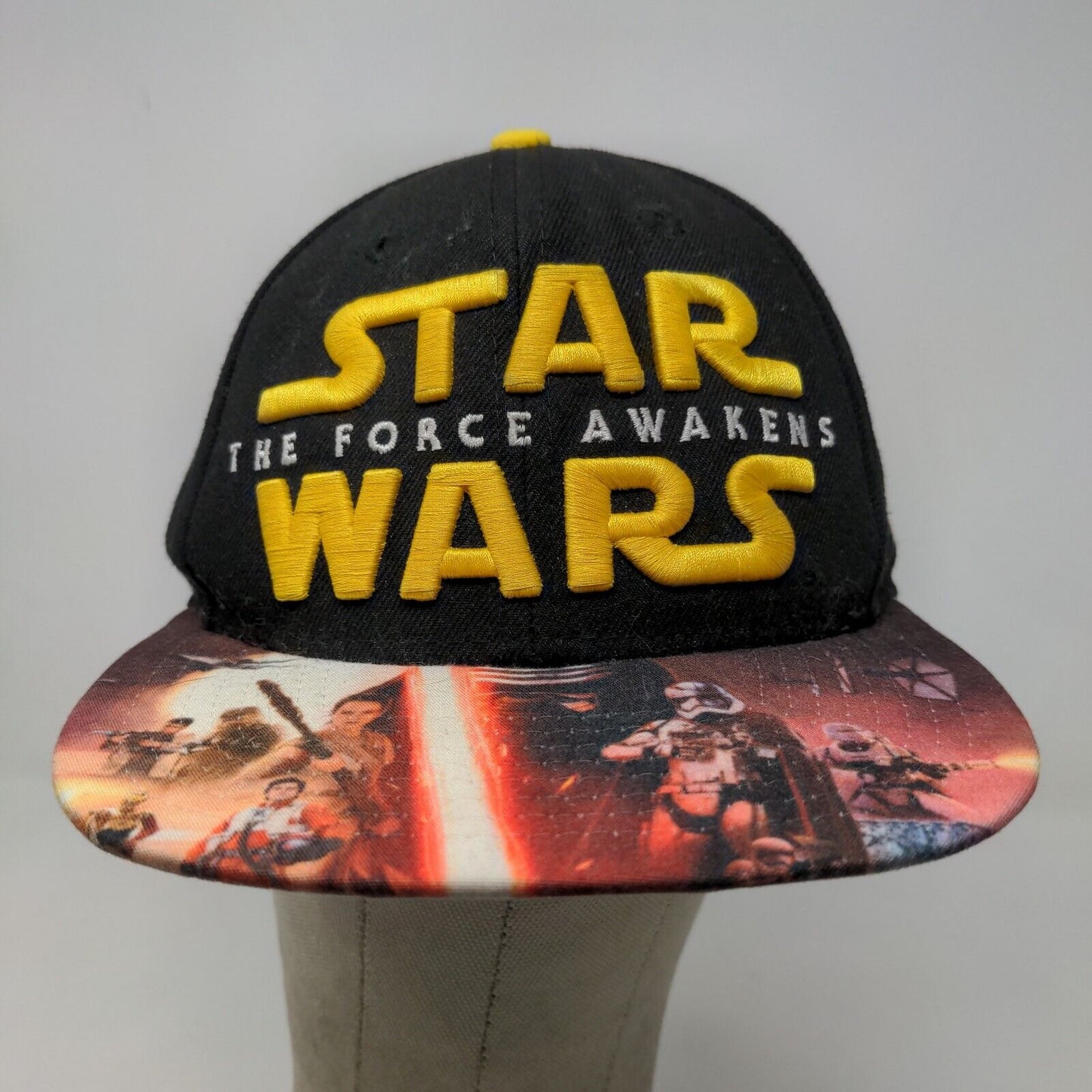New Era 9Fifty Men's Snapback Hat Multicolor OSFM Star Wars Force Awakens Logo