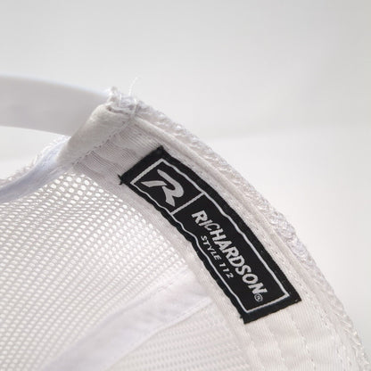 P American Flag Snapback Trucker Hat Multicolor One Size Mesh Back