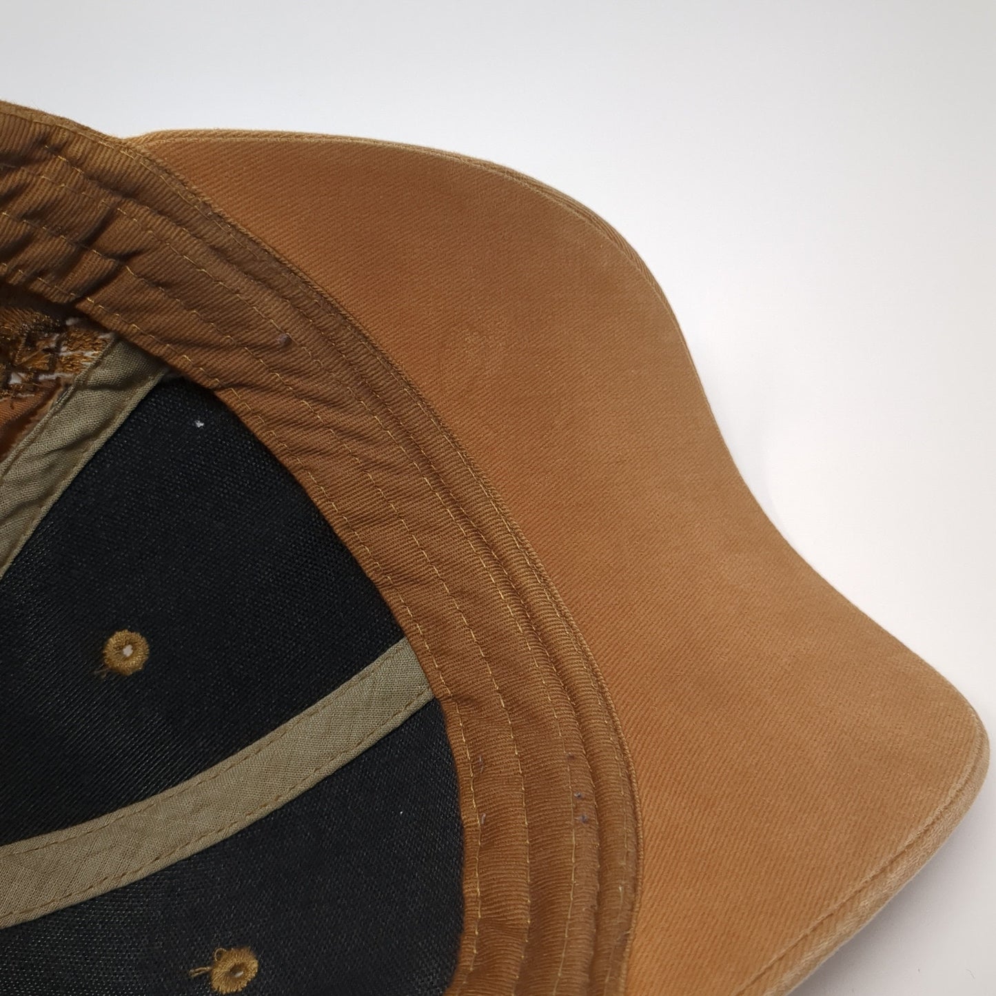 Dri Duck Strapback Hat Brown One Size Adjustable Embroidered Outdoor