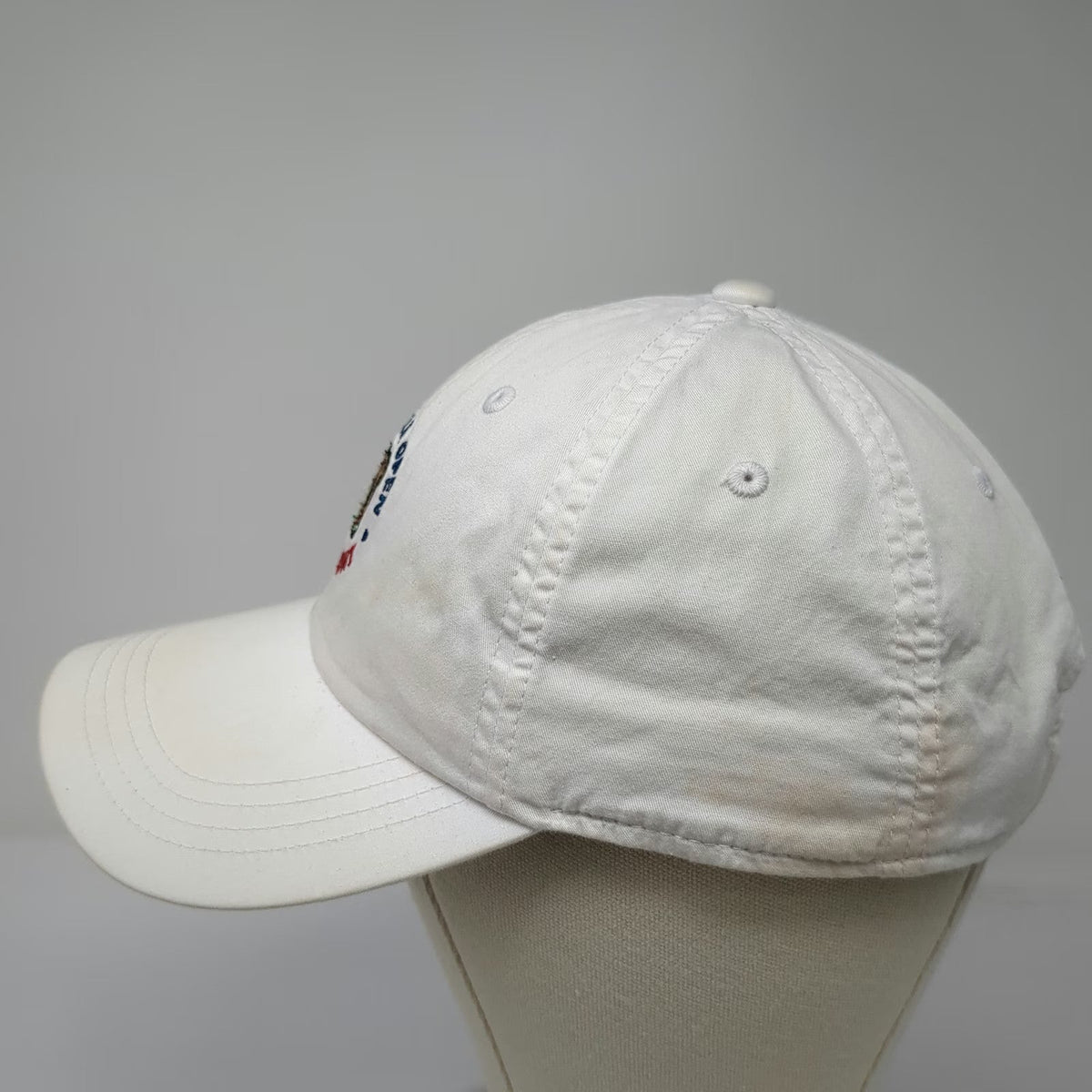 ahead Baseball Cap White One Size 125th US Open Oakmont USGA Member Squirrel Hat