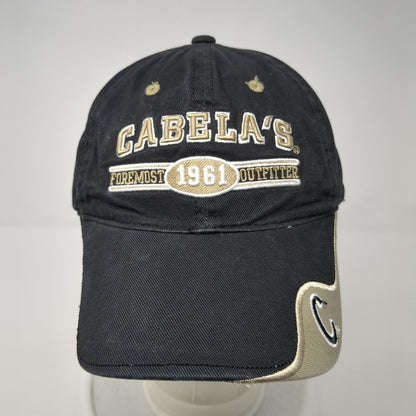 Cabela's Foremost Outfitter Slideback Hat Black One Size Adjustable