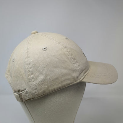 J. America Baseball Cap Beige One Size Cades Cove Riding Stables Horse Slideback