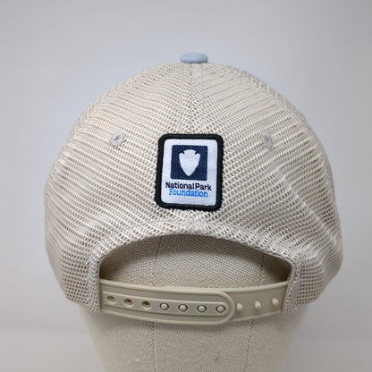Rocky Mountain National Park Mesh Back Trucker Hat Blue One Size Outdoor