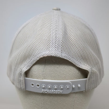 Richardson Trucker Hat Gray One Size Captains For Clean Water Mesh Snapback