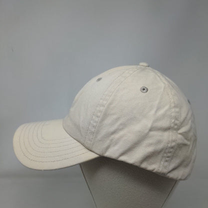Vineyard Vines Slideback Hat Tan One Size Adjustable Embroidered 6 Panel Cotton