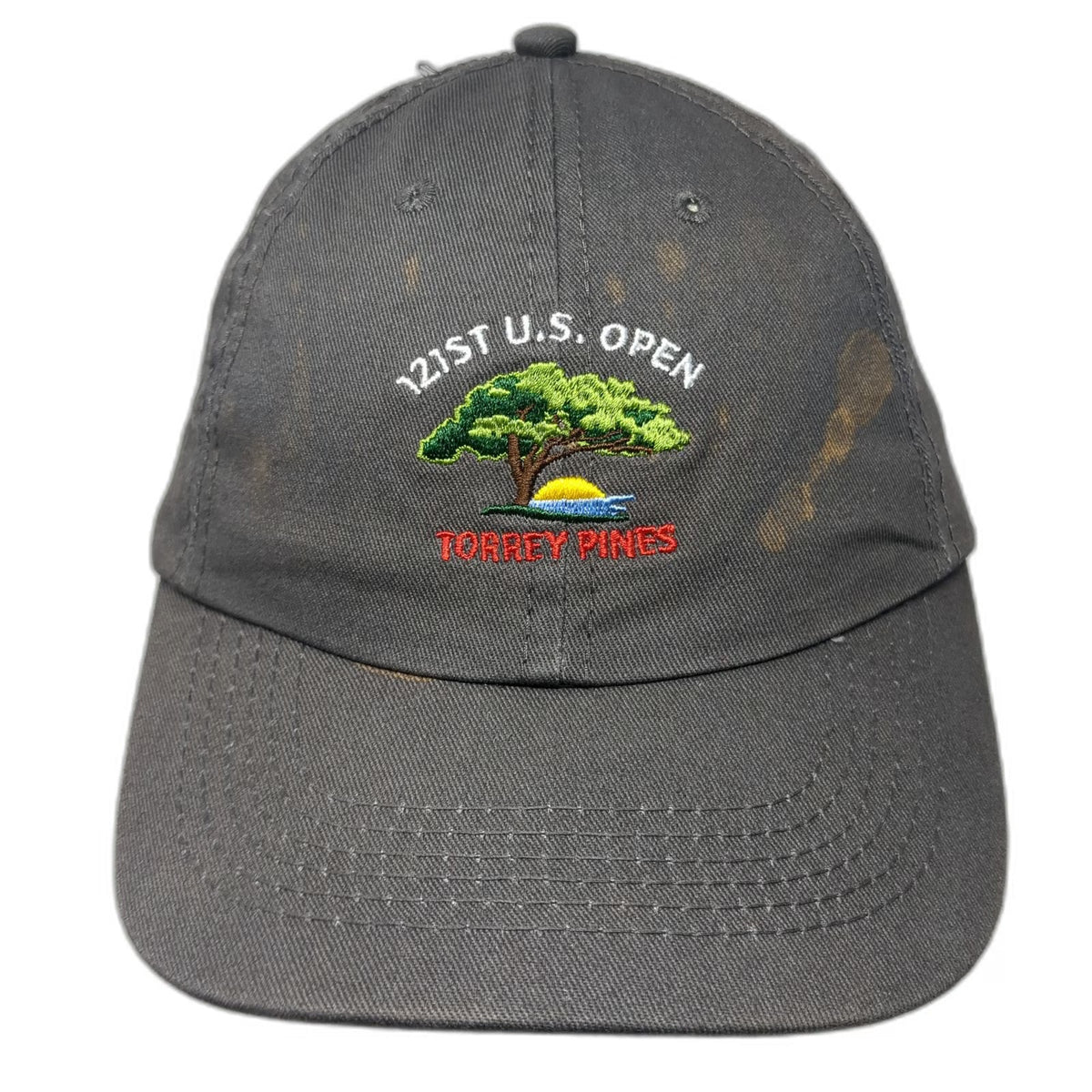 USGA 121st U.S. Open Torrey Pines Golf Member Gray One Size Baseball Cap Hat