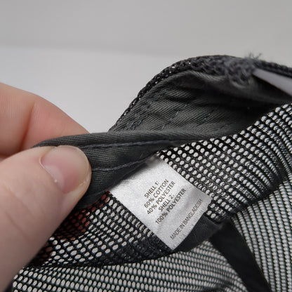 Flat Bread Neapolitan Pizzeria Snapback Trucker Hat Gray M/L Mesh Richardson