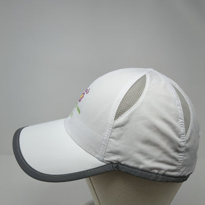 Elisa's Greatest Wishes Strapback Hat White OS Adjustable Embroidered 6 Panel