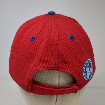 WWE Baseball Cap Red One Size John Cena You Cant See Me Hustle Loyalty Hat