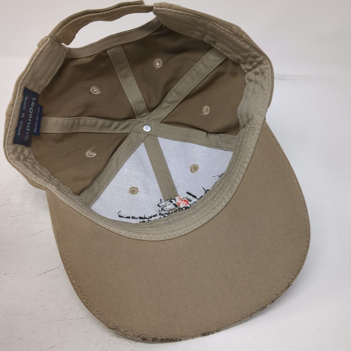 Legend Baseball Cap Brown One Size Idaho Farm Bureau Crop Insurance Deer Hat