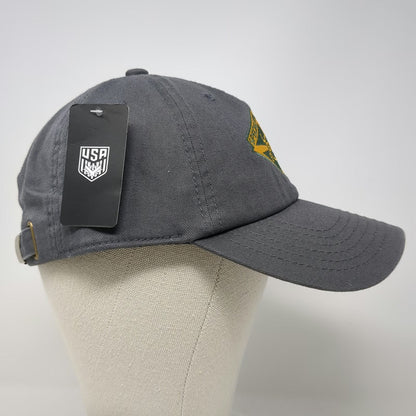 USA Baseball Cap Gray One Size LASD SEB Special Weapons Team Hat Slideback