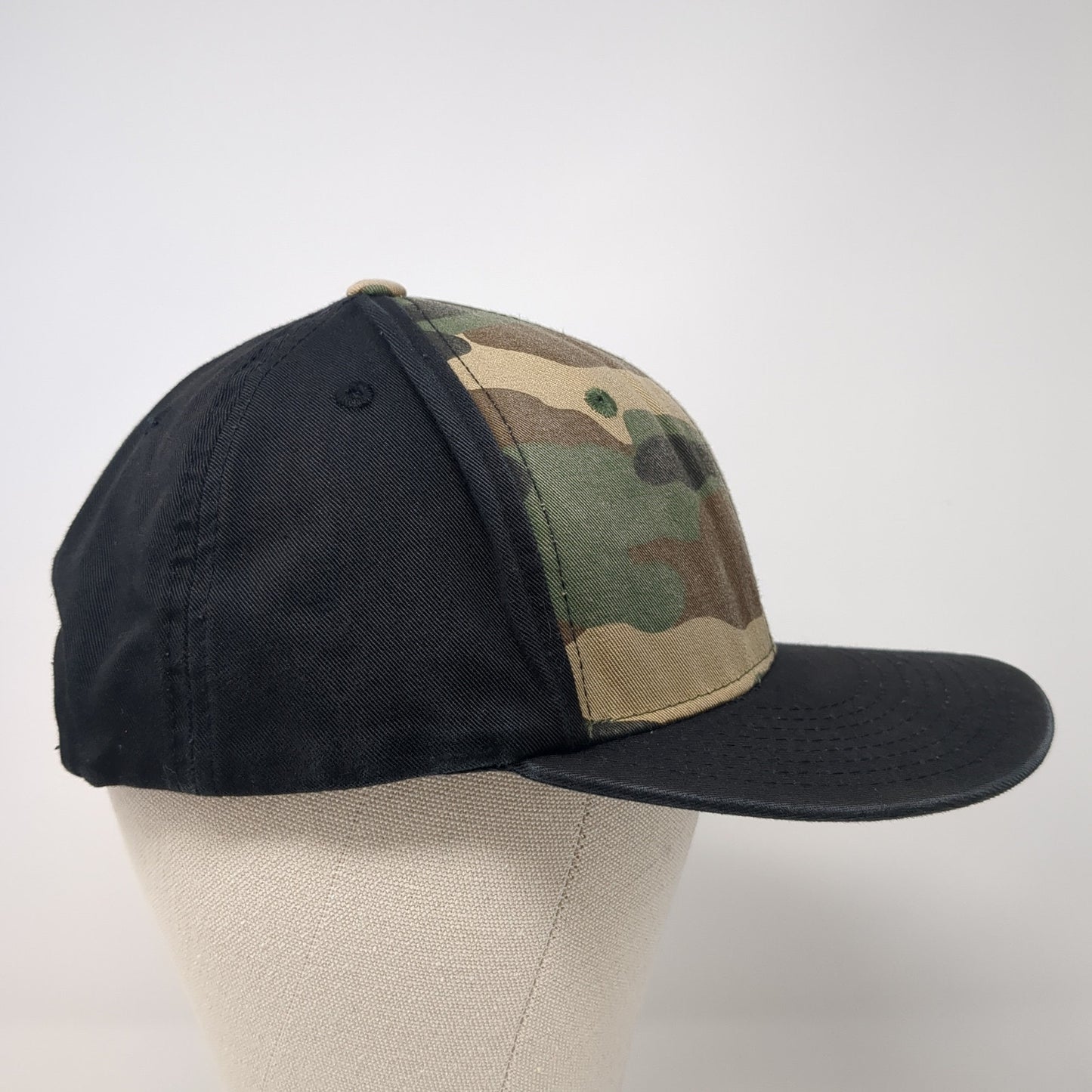 Houndstooth Saloon Snapback Cap Multicolor One Size Adjustable Embroidered Decky