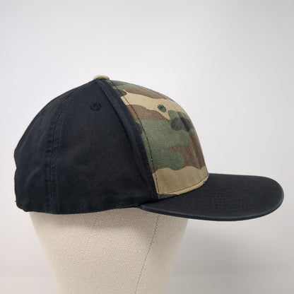 Houndstooth Saloon Snapback Cap Multicolor One Size Adjustable Embroidered Decky