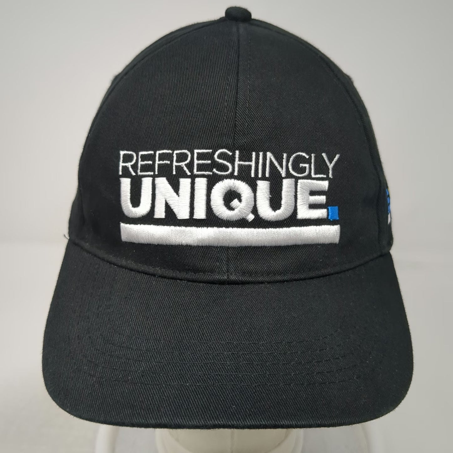 Snapback Hat Black One Size Refreshingly Unique Elizabeth NJ City Promo Logo