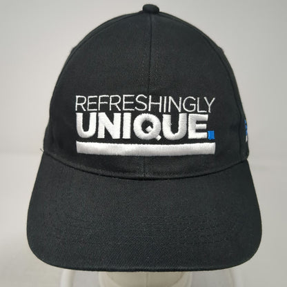 Snapback Hat Black One Size Refreshingly Unique Elizabeth NJ City Promo Logo
