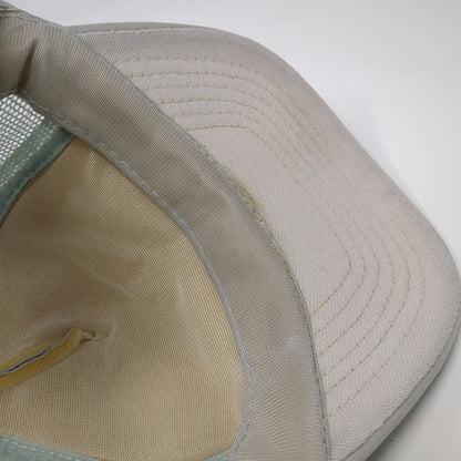 Sportcap Trucker Hat Gray L Idaho First National Bank Club 1 Mesh Back Snapback