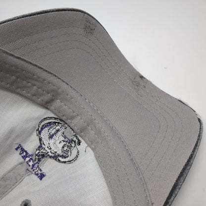 Lakeview Basketball Strapback Trucker Hat Gray One Size Mesh Back HG