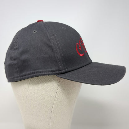 New Era Baseball Cap Gray L 39THIRTY Stretch Fit Motorcycle ProBuild Logo Hat
