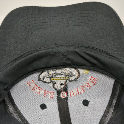 Texas Outlaw Baseball Cap Black One Size Fireworks Mascot Strapback Hat Logo