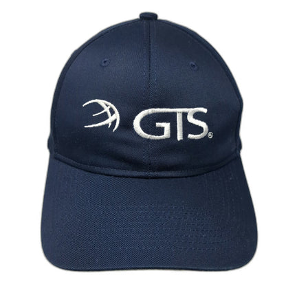 Port Authority Snapback Blue Hat One Size GTS Embroidered Logo Structured Crown