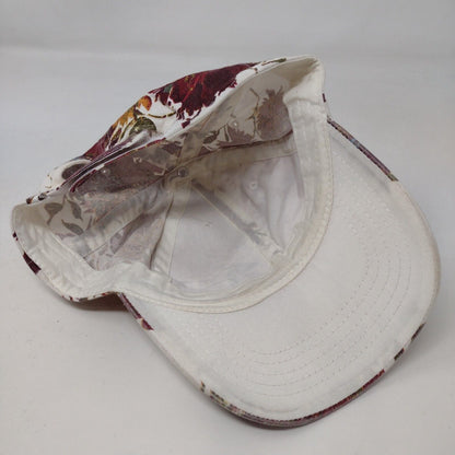 Unbranded Strapback Hat Multicolor OSFM Adjustable Floral 6 Panel