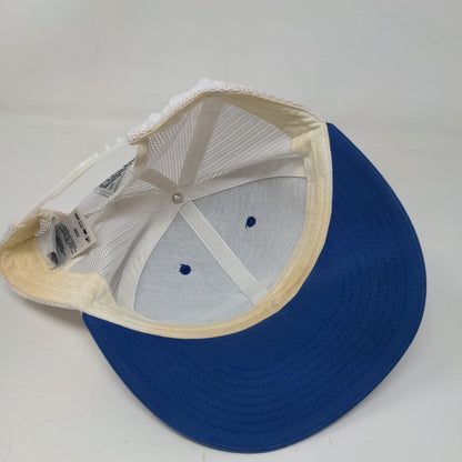 Columbia PFG Snapback Trucker Hat Blue One Size Adjustable Mesh Back 6 Panel
