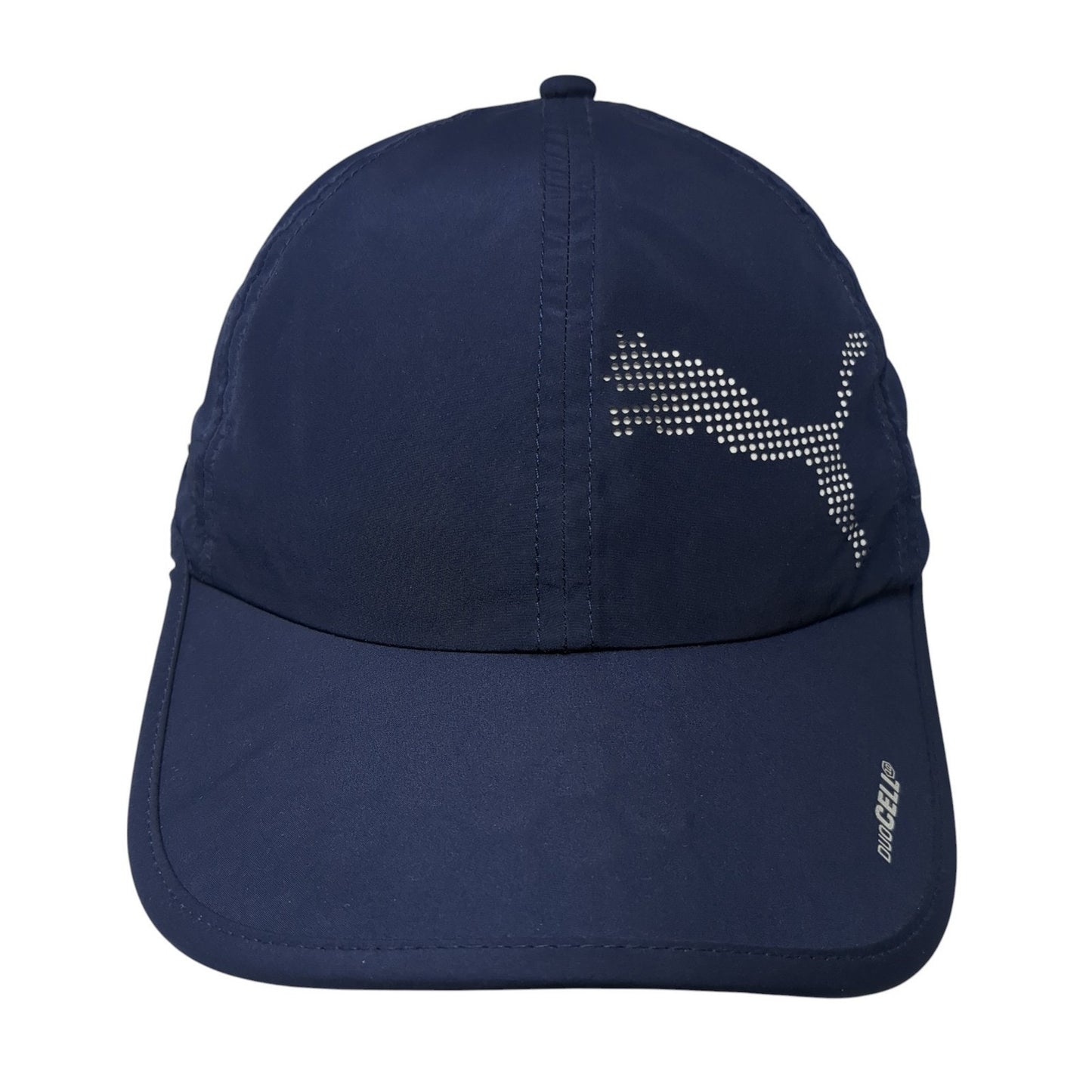 Puma DuoCell Strapback Hat Blue One Size Adjustable Embroidered Logo