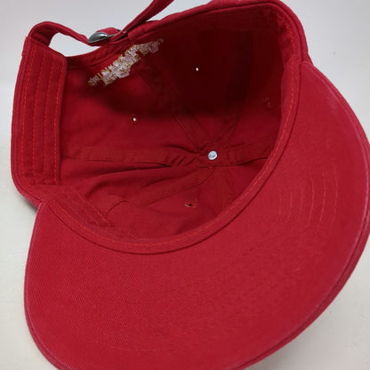 Baseball Cap Red One Size Great Seal US Eagle White House Association Hat Gold