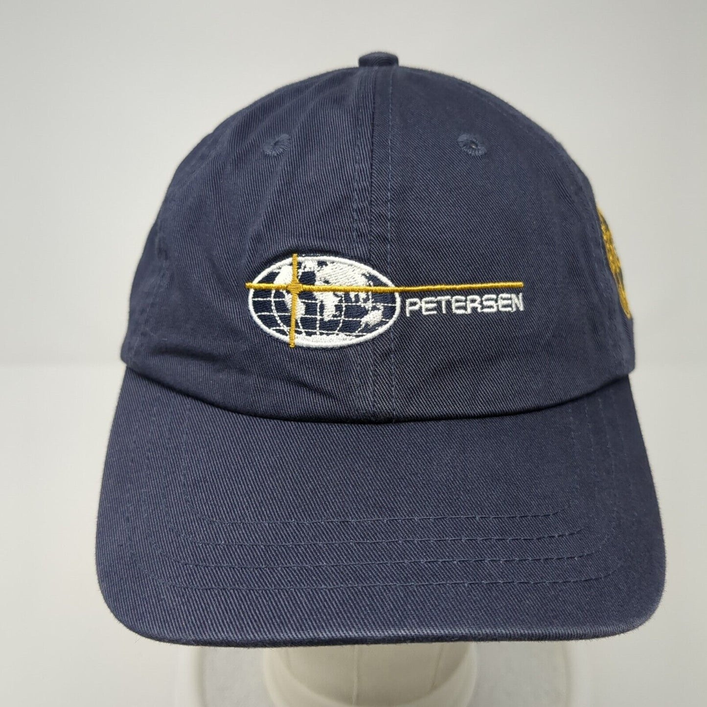 Petersen 50th Anniversary Slideback Hat Blue One Size Adjustable Cutter & Buck