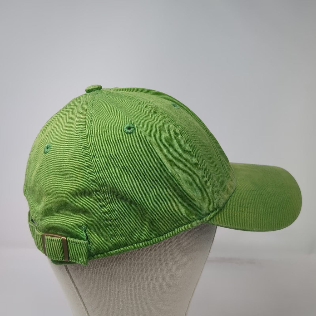 Life is Good Green Yellow Blue Baseball Cap One Size Slideback Flip Flops Hat